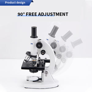 <span class=keywords><strong>Microscope</strong></span> biologique portable haute puissance 1600, grossissement 40X-640X, éclairé, Shenlan XSP-02, professionnel, étudiants - Product Image 4