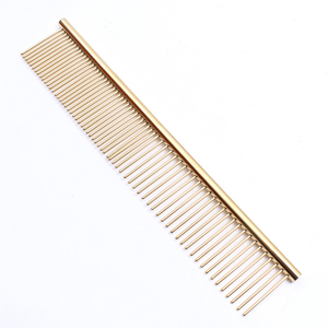 2026 <b>Pet</b> Metal Beauty Straight Comb Dog Stainless Two Use <b>Pet</b> Cat Combs - Product Image 3