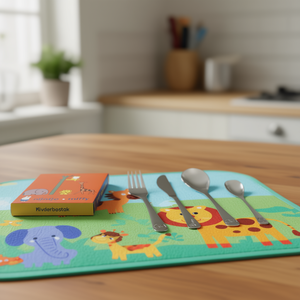 Cubiertos Infantiles Zilverstad Miffy Zoo Animals, Juego de 4 Piezas para Niños - Product Image 3