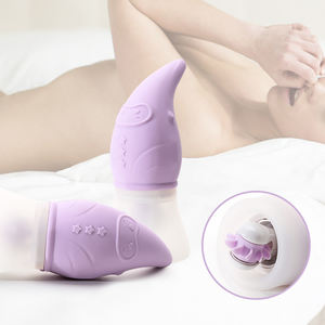 Patrick Star weiches Silikon 8 Drehbarer Leck-Brystmassagegerät saugender Vibrator weibliches masturbationsspielzeug - Product Image 4