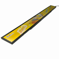 Panneau IPS de 23.1 pouces signalisation numérique et affichage nouveau WiFi Media publicité LCD sur l'application de bureau étagère bord écran tactile
