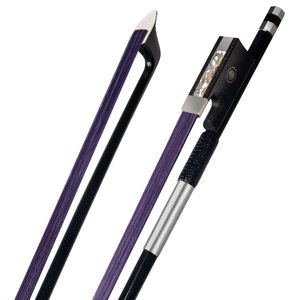4/4 3/4 1/2 di 1/8 dimensioni <span class=keywords><strong>violino</strong></span> 1/4 violini in fibra di carbonio arco per <span class=keywords><strong>violino</strong></span> con accessori <span class=keywords><strong>viola</strong></span> in vero crine di cavallo di ebano - Product Image 2