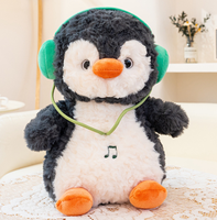 Lindo pingüino Musical juguete de peluche divertido pingüino de peluche electrónico juguetes para niños
