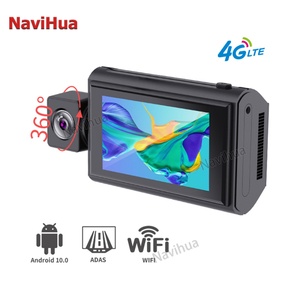 Navihua 3 Inch Touch Screen <b>Dash</b> <b>Camera</b> DVR 1080P Front and Rear <b>Camera</b> Android System ADAS WITI 360 Rotation GPS Navigation 4G - Product Image 4