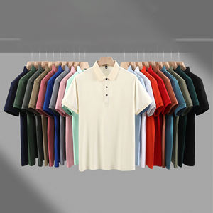 Polo de Manga Corta para Hombre de Verano con Logotipo Personalizado Bordado, Secado Rápido, Ropa Casual, Simple y Elegante - Product Image 1