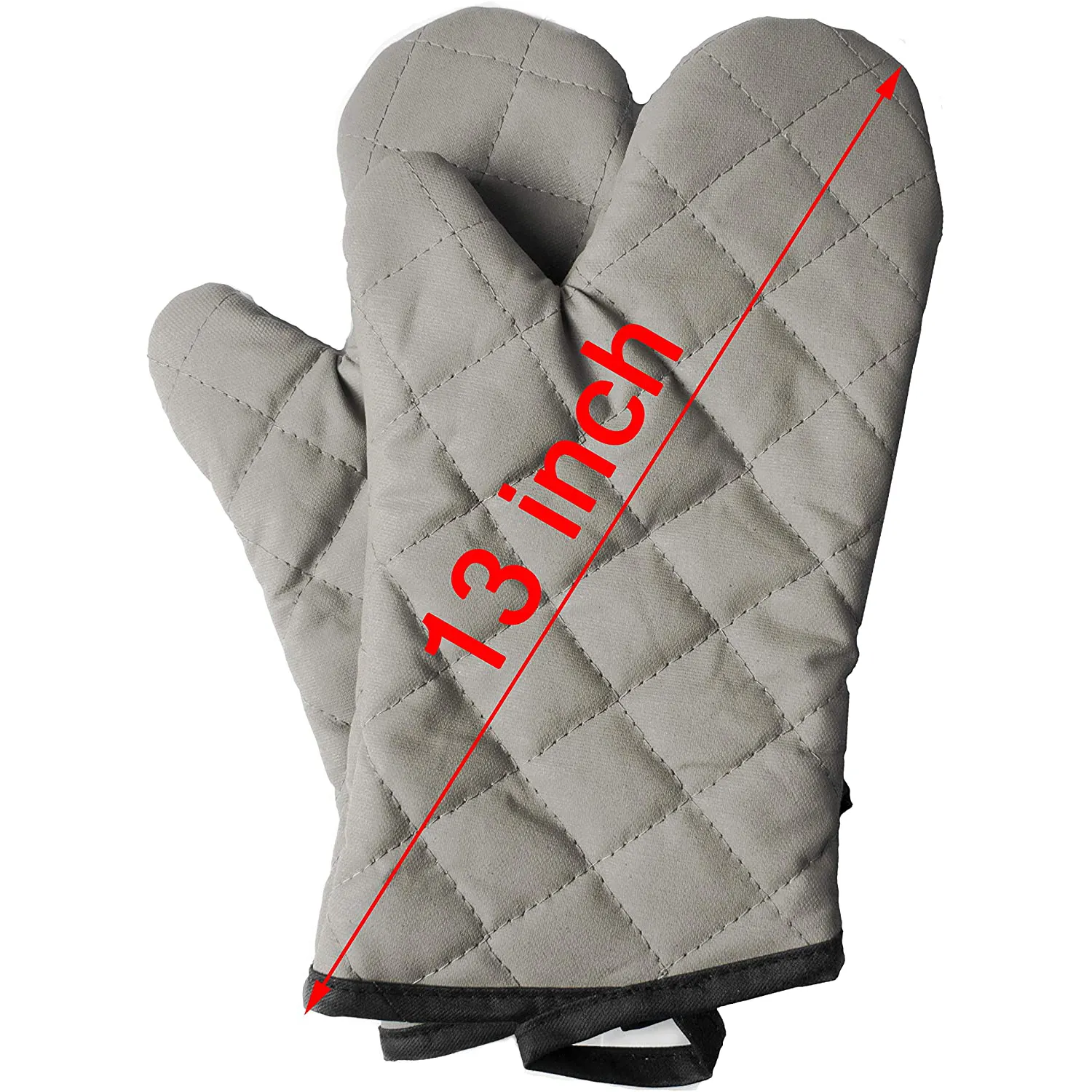 2022 Grey House Heat-Resistant Oven Mitts Kitchen Oven Mitt Gloves