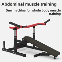 Banc de musculation pliable multifonction professionnel Lingxi tout-en-un pour salle de sport commerciale ou à domicile, améliore la force musculaire