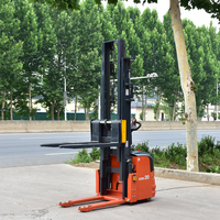 Chariot élévateur électrique Beiqiang CDD20 de 1,5 tonne, levée de 5,5 m, batterie plomb-acide 48V/32AH, pneus pleins, déplaceur latéral hydraulique, trois étages
