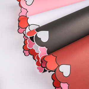 Carta da imballaggio a Bouquet fiorista floreale impermeabile <span class=keywords><strong>in</strong></span> rilievo tridimensionale <span class=keywords><strong>in</strong></span> rilievo arte fiori di rosa carta da imballaggio - Product Image 4