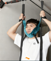Portable maison cou masseur porte-Suspension ceinture de Traction cervicale suspendu étirement dispositif de Fixation fournit confortable