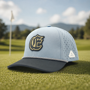 Custom Silicone Logo Golf Cap 5 Panel Custom High Quality Low MOQ Breathable Quick Dry Adjustable Strap Durable Men - Product Image 3