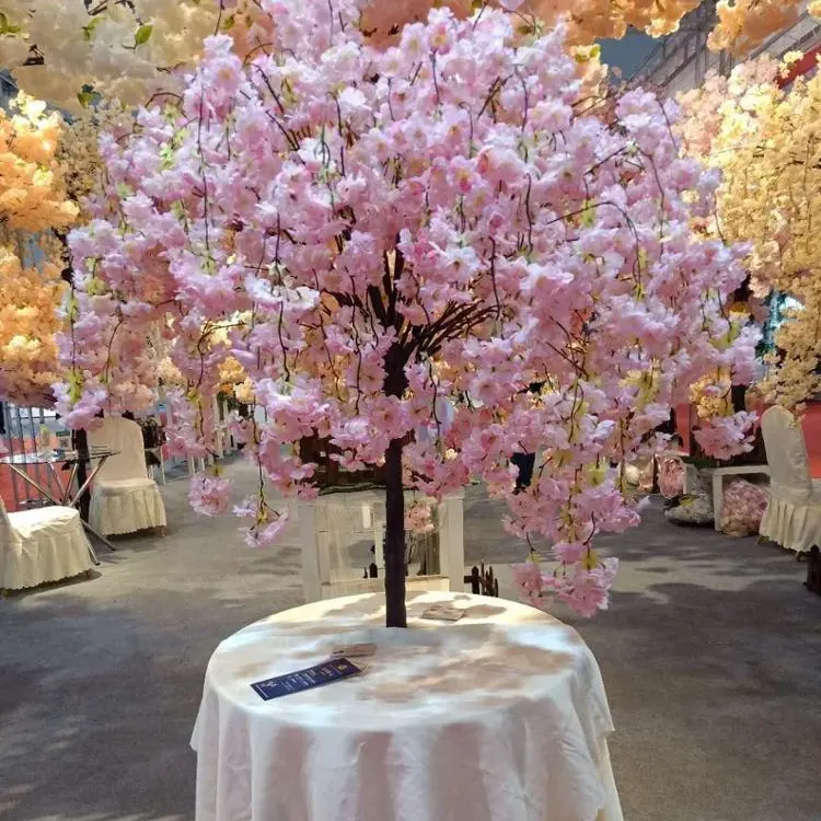 high quality artificial tree 100 cm big cherry blossom artificial flower tree for outside