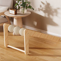 Planche à gratter multifonctionnelle pour chat, rampe en bois, jouet d'escalade pour chat, lit pour chat, chaise longue intégrée, jouet d'escalade, produits pour animaux de compagnie
