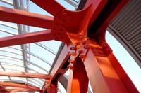 Estructura de acero de baja altura prefabricada industrial moderna que construye un kit de Marco