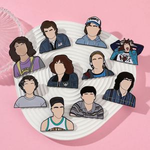 Spille in smalto morbido per personaggio <span class=keywords><strong>serie</strong></span> <span class=keywords><strong>TV</strong></span> nuovo Designer cappello a spilla accessori alla rinfusa Teleplay persona attore per bambini in lega - Product Image 3