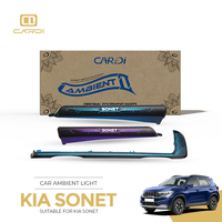 Kit d'éclairage ambiant LED pour voiture D27 Sonet, éclairage interactif, application + interrupteur + commande vocale