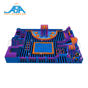 Grand parc gonflable d'intérieur pour enfants et adultes, jeu interactif, parc à thème, à vendre, - Product Image 4