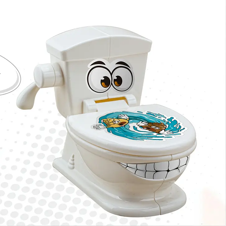 Family Party Interesting Desktop Toy Kids Brain Storm Small Game Funny Toilet Poop Shooting Game Toys Set