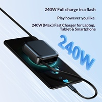 Câble de charge rapide rétractable USB-C vers USB-C 240W avec blindage tressé Emark et gaine TPE pour iPhone 17, tablette, voiture, téléphone portable