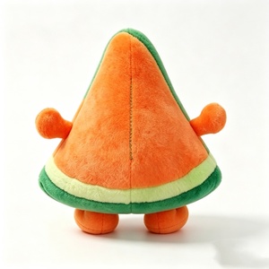 Peluche de sandía personalizado, peluche de rebanada de sandía, peluche de fruta, lindo peluche de sandía - Product Image 4