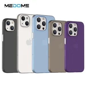 2023 Medome Dropshipping nuevo producto fundas ligeras para Apple iPhone funda de accesorios para teléfonos móviles en plástico PP fino