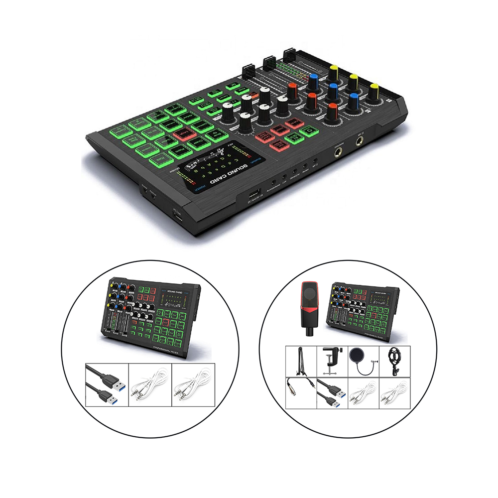 Профессиональный аудио интерфейс для студийной пения прямой трансляции внешняя звуковая карта pci usb