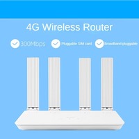 Router de módem inalámbrico de 300Mbps de red celular 4G con ranura para tarjeta Sim para comunicación y redes