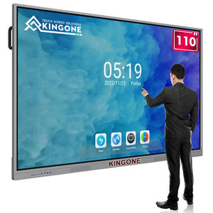KINGONE Écran Géant Tactile Interactif de 65 86 98 110 Pouces avec Système Android PC, Tableau Intelligent, Écran Plat Interactif de 75 Pouces pour Salle de Classe - Product Image 1
