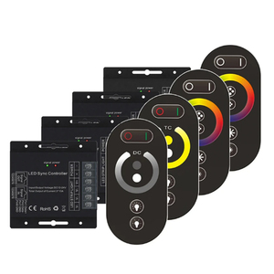 DC12V-24V RF không dây RGB LED Strip ánh sáng cảm ứng điều khiển từ xa Dimmer cho màu duy nhất CCT RGBW Băng đèn điều chỉnh độ sáng - Product Image 1