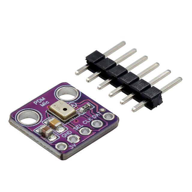 MP34DT01 PDM Digital MEMS Microphone Module Simple Pulse Density Modulation Output Small Omnidirectional Microphone