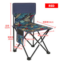Chaise pliante avec logo personnalisé pour voyage, camping, loisirs, extérieur, pêche, peinture, art, portable, chaise de pêche