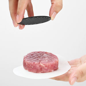 Máquina de prensado de carne y hamburguesas ABS, molde para hacer hamburguesas con forma redonda de relleno, antiadherente - Product Image 6