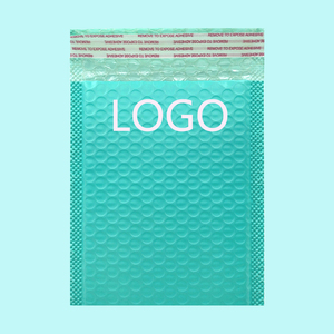 Custom Logo Co-extruded Film Bubble Courier Bag Bulk Wholesale Anti Drop Foam Packaging Bag for <b>Clothes</b> Shipping 15x18+4 - Product Image 1