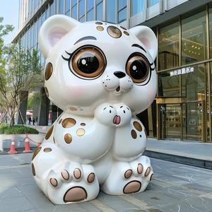 Large Cartoon Figures in Shopping Malls Shopping Mall Cartoon Animals Factory Customized Crafts Fiberglass Cartoon Animals - Product Image 3