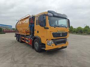 รถบรรทุก<span class=keywords><strong>ดูด</strong></span>สิ่งปฏิกูล6X4 5 9000L ยูโรสำหรับโรงแรมกันกลิ่นน้ำมันดีเซลเกียร์ธรร<span class=keywords><strong>ม</strong></span>ดา - Product Image 4