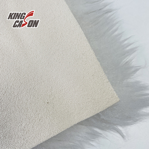 KINGCASON Fabricant en gros 100% polyester Tissu en fausse fourrure moelleux et luxueux de couleur personnalisée pour la <span class=keywords><strong>barbe</strong></span> du Père Noël - Product Image 3