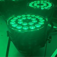 Projecteurs PAR 240W RGBW 4 en 1 à haute luminosité, 24 pièces, 10W LED, contrôle DMX512, indice de protection IP33, IRC 95, éclairage de scène pour mariages