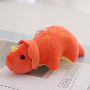 Lindos Peluches de Animales, Juguetes de Peluche de Dinosaurios, Llaveros de Peluche de Máquina de Garras, Pequeños Peluches, Muñecos de Peluche, Llavero de Tiranosaurio Rex - Product Image 3
