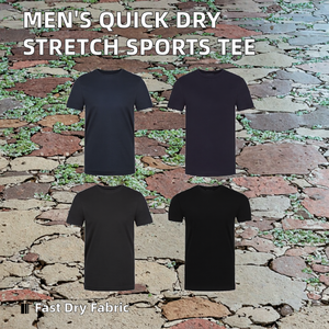 Men's Sporty Jersey Blank Quick Dry Stretch Lightweight <b>T</b>-<b>Shirts</b> Custom Logo Corporate Activities Outdoor Training Sports - Product Image 2
