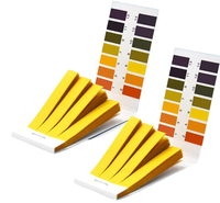 Bandelettes de test universelles 0-14 PH, papier de test de pH 4.5-9.0 pour salive et urine