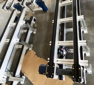 Modular Pallet Conveyor System PVC Toothed Belt Durable Industrial Automatic Assembly Line Customizable Dimensions High-Speed - Product Image 4