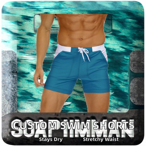 Short de bain décontracté pour homme, design personnalisé, imperméable, anti-plis, respirant, élastique, pour l'été, la plage et la piscine – Grande vente - Product Image 2