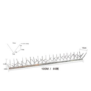 Dissuasori per Uccelli <span class=keywords><strong>in</strong></span> <span class=keywords><strong>Acciaio</strong></span> Inossidabile 304, Vendita all'Ingrosso dal Produttore, Confezione <span class=keywords><strong>in</strong></span> Cartone, Fujian Cina, Anti-Uccelli <span class=keywords><strong>e</strong></span> Anti-Gatto per Frutteti - Product Image 6