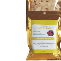 Natural Cane Rock Sugar Yoni Candy 100g Pure Crystallized Cane Sugar ICUMSA270 for Daily Drink