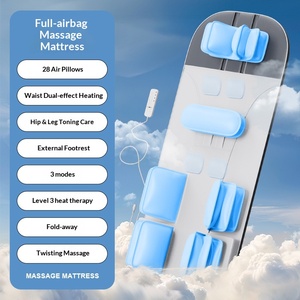 <strong>Massage</strong> <strong>Mattress</strong> Full Airbag Wrapping Air Wave Heat Therapy Vibration Kneading Plug-In Manual-Wired Control Cross-border English - Product Image 6