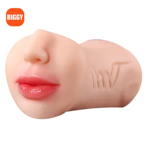 3 in 1 Tight Mouth Vaginal Anal Male Masturbator Realistic Silicone Anal Male Sex Pussy Toy Sex Doll
