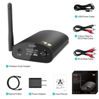 Receptor de música 1Mii DS500 HiFi Bluetooth 5,1 con LDAC de alta resolución, amplificadores DAC Bluetooth de 7 modos EQ, DAC audiófilo para altavoz