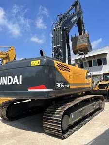 Excavadora de cadenas Hyundai R305LC-9T usada de 30 toneladas, motor Cummins original de Corea, excavadora de segunda mano bien mantenida, lista para envío. - Product Image 4