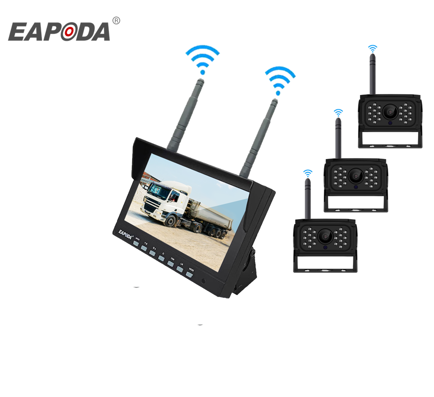 หน้าจอ7'' + กล้อง3ตัว