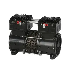 Silent oil free tankless air compressor for oxygen concentr